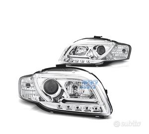 FARI AUDI A4 B7 04-07 LUCE DIURNA TUBE LIGHT FONDO