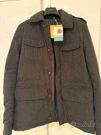 Giaccone imbottito verde scuro Montedoro taglia 52