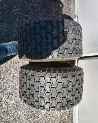 Ruote trattorino tosaerba 