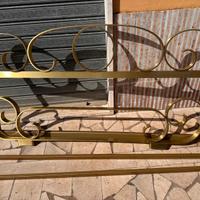 Letto in ottone