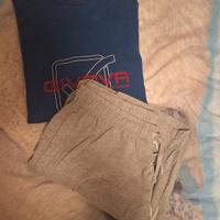 Pigiama Givova Azzurro e Grigio