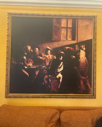 Quadro Caravaggio con cornice di pregio