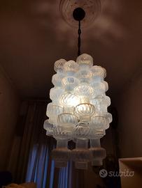 Lampadario+applique Venini anni 50