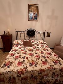 Testiera letto in ferro battuto