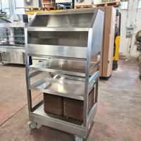 modulo self-service con vassoi usato