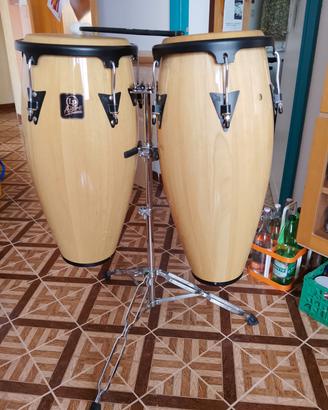 conga coppia con supporto