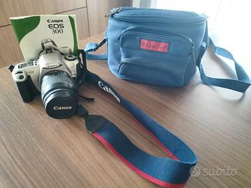 Canon EOS 300 reflex rullino