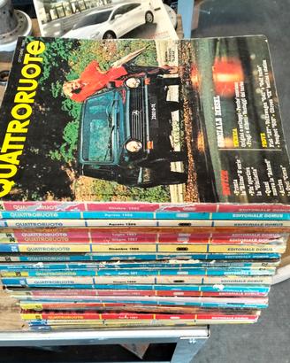 Riviste Quattroruote anni 70-80