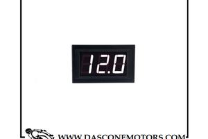 Mini Led bianco Digital Voltmetro Tester Batteria 