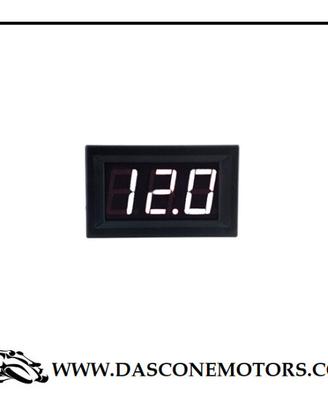 Mini Led bianco Digital Voltmetro Tester Batteria 