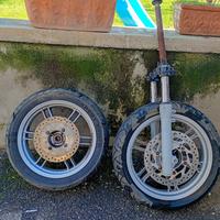 Yamaha X-City Cerchi Forcella Dischi Ruote Complet