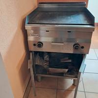 piastra/ griglia a gas
