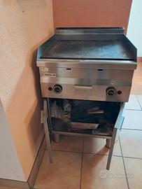piastra/ griglia a gas