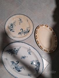 3 piatti antichi 
