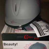 casco equitazione bambina