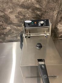 Friggitrice elettrica vasca singola 6 lt