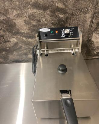 Friggitrice elettrica vasca singola 6 lt