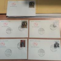 Set 5 Buste Prima Emissione 1993 Repub. Italiana