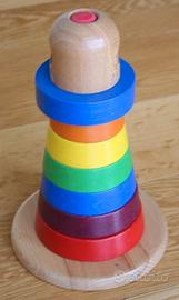 Faro colorato in legno Imaginarium