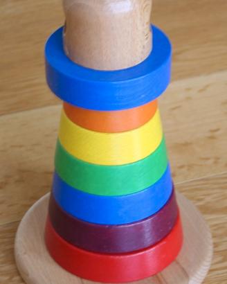 Faro colorato in legno Imaginarium