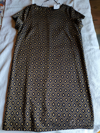 Vestito NUOVO in lame' tg.XL