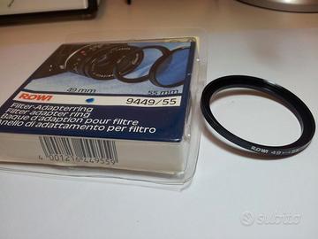 Anello di adattamento 49-55 mm ROWI per foto