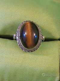 Anello occhio di tigre 