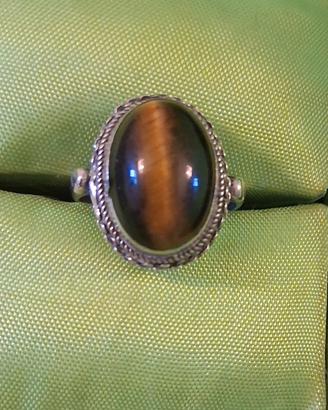 Anello occhio di tigre 