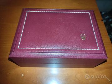 scatola rolex vintage