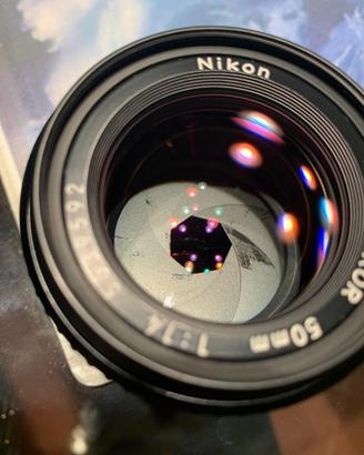 Nikon Nikkor 50mm, AIS,  F 1:1,4