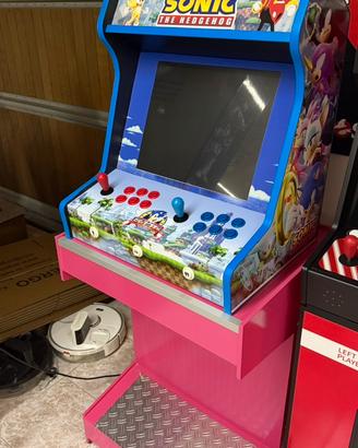 Bartop videogioco+mobile in legno