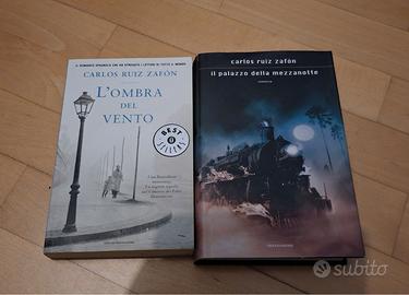 2 romanzi di Carlos Ruiz Zafon