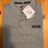 Polo grigia Puma tg M