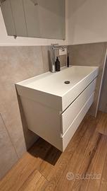 Mobile bagno sospeso 100x50 cm