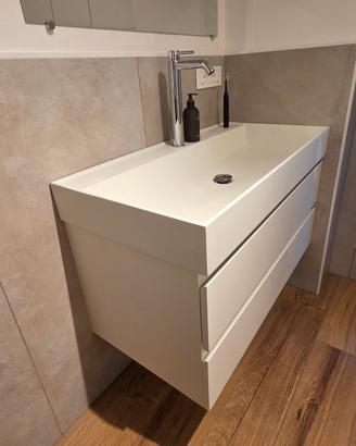 Mobile bagno sospeso 100x50 cm