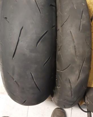 Coppia gomme Dunlop RoadSport2