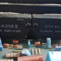 finali stk 4036 II e accessori mixer fbt pe62