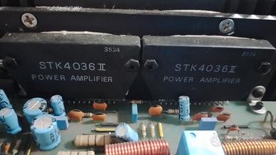 finali stk 4036 II e accessori mixer fbt pe62