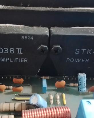 finali stk 4036 II e accessori mixer fbt pe62