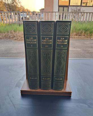 3 volumi de LA SACRA BIBBIA