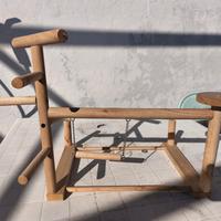 Supporto gioco altalena per uccelli, pappagalli