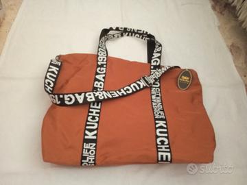 Borsa a spalla bronzo con tracolla donna 