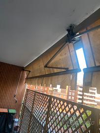Tende da sole (2) a bracci con struttura in ferro
