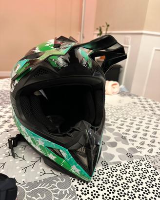 Casco da cross per bambini da mini moto