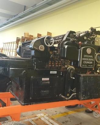 Macchina Da Stampa Antica - D'Epoca