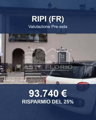 Immobile in asta di 194 m² con box auto a Ripi