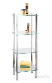 Scaffale in vetro per Bagno o Doccia