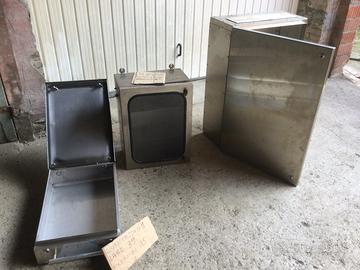 Cassette in acciaio inox per vari usi