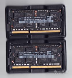 Lotto RAM 204 PIN SDRAM x Apple Macbook iMac