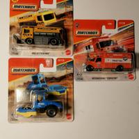 Matchbox-3 mezzi da lavoro